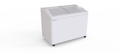Freezer chest with curved glass Bonvini BFB 1401